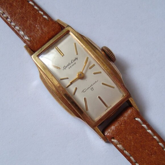 Seiko Accessories - VINTAGE LADY WIND UP SEIKO DIASHOCK 17 JEWELS,RUN GREAT
